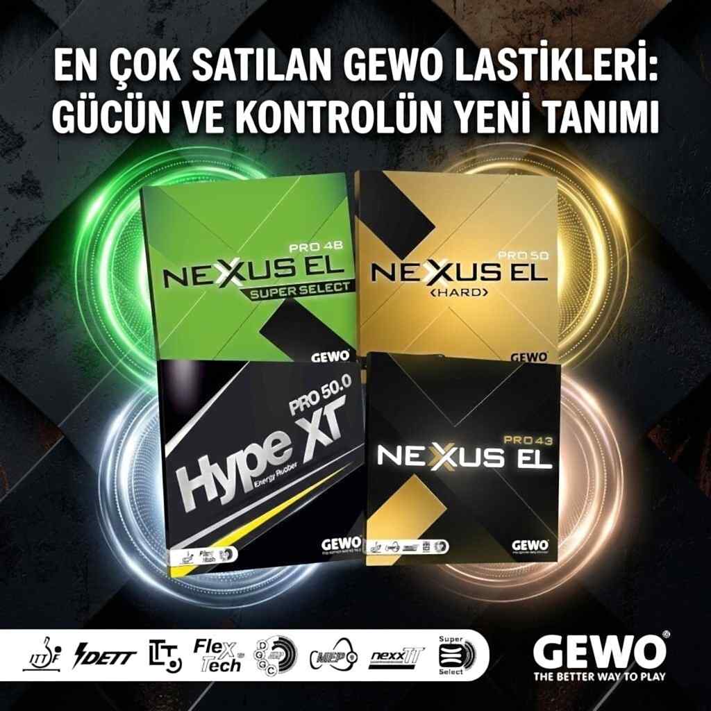 Masa Tenisi Lastik Tavsiyesi