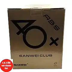 Sanwei 4 Al 3 Öde ABS Club Antrenman Topu 100'lü Kutu