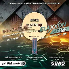 GEWO Matrixx Magic OFF Inventus 47.5 Elaxxon 45.0
