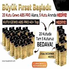 GEWO Select Pro 40+ Maç Topu 6'lı Kutu 20 Al 5 Hediye